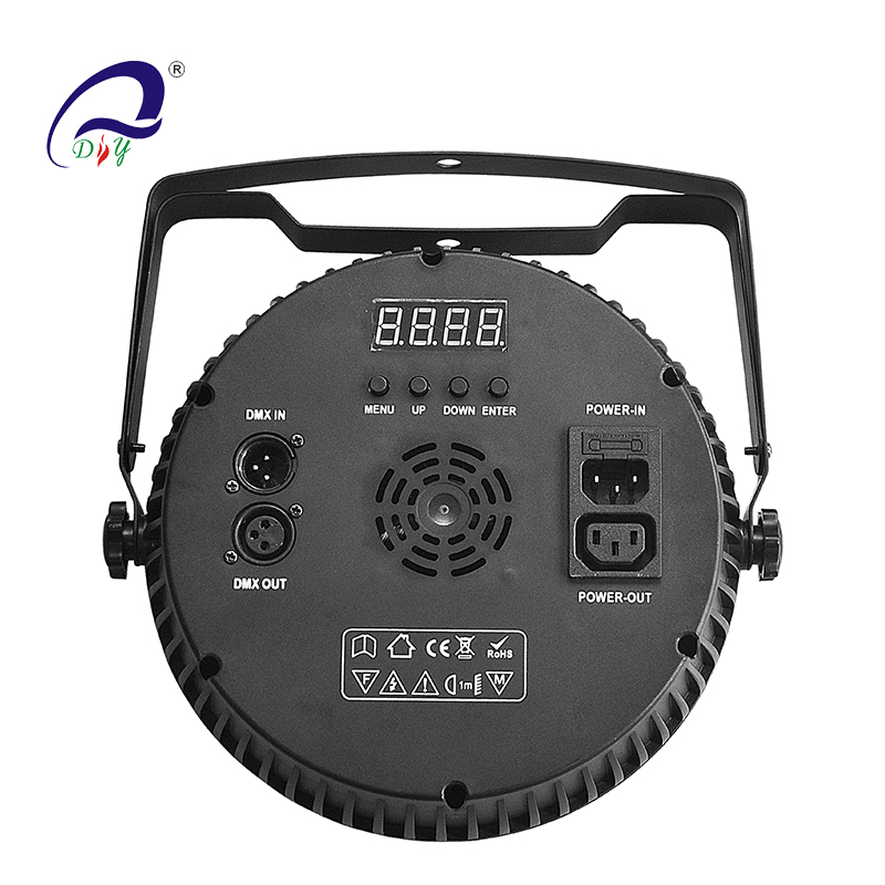 PL85C 9pcs*4W RGBW 4IN1 +81 SMD LED Par Light per la fase