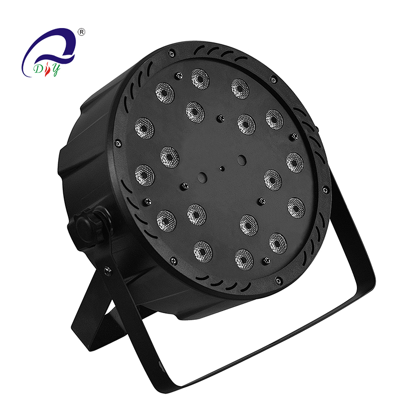 PL103 18PCS RGB LED Laser Par Stage Light per matrimoni e feste