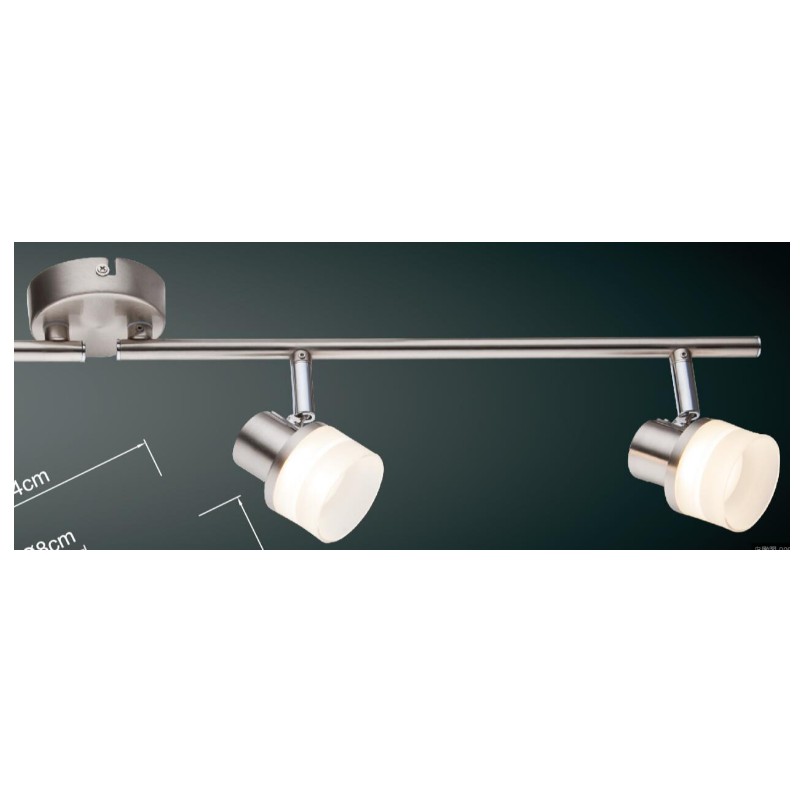 Faretto LED ad alta tensione-4, con cilindro in plastica