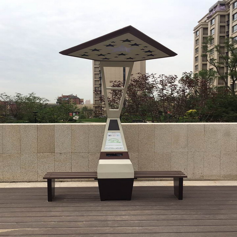 USB Charging Smart Wifi High Quality Solar Outdoor Mobilture for Street