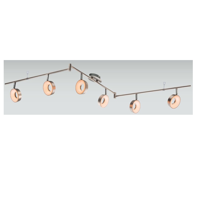 Luce spot-6 ad alta tensione LED, con ombra di plastica in cerchio