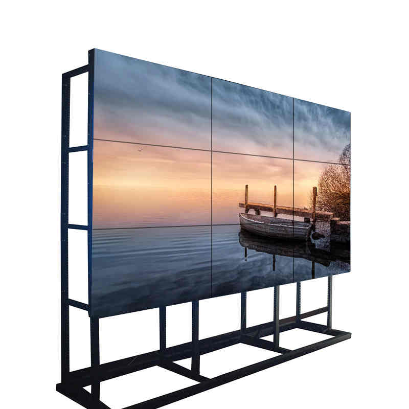 Display LCD da 55 pollici 0,88 mm castone 500 NIT LG monitor video pareti sistema per Command Center, centro commerciale, sala di controllo della catena di negozi