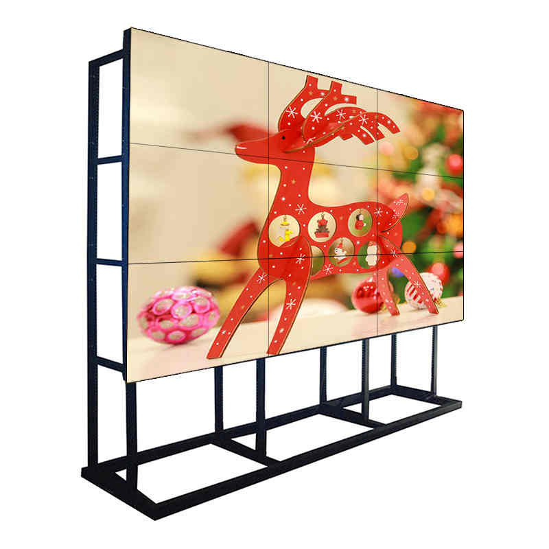 55 cm 0.8mm bezel 700 NIT LG LCD Video Walls System Monitor Display per il Comando Center, Shopping Mall, Chain Store control room