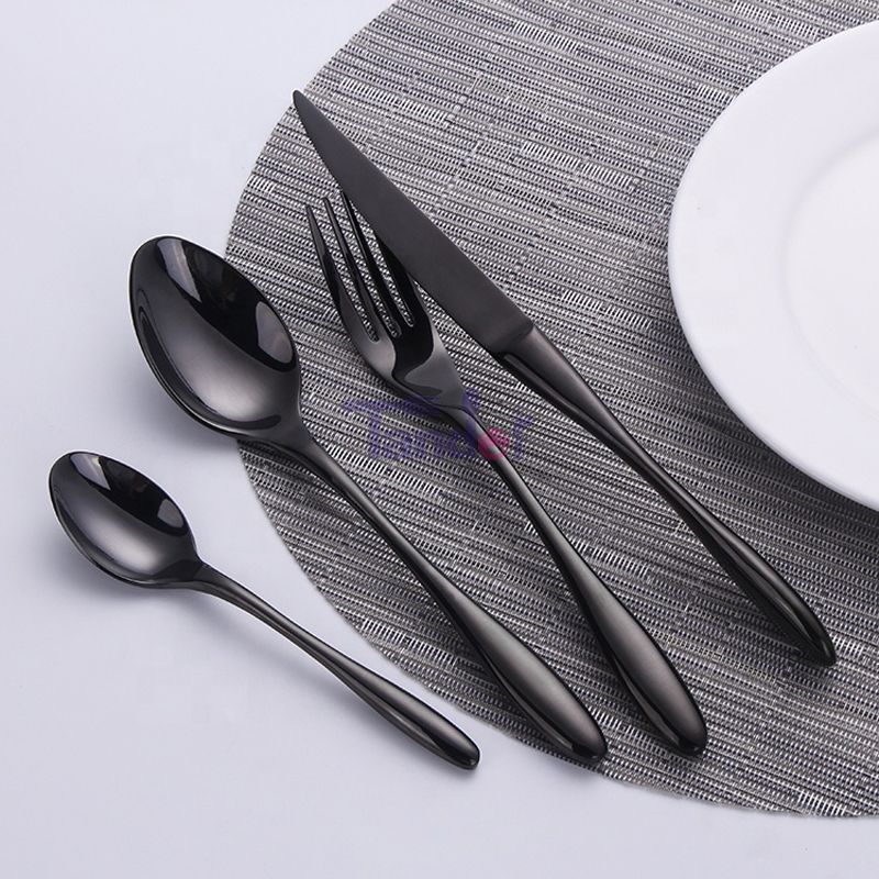 Coltivatori 4pcs set 18/8 In acciaio inox cena con forchetta da coltello di qualità regalo set di posate regalo di lusso