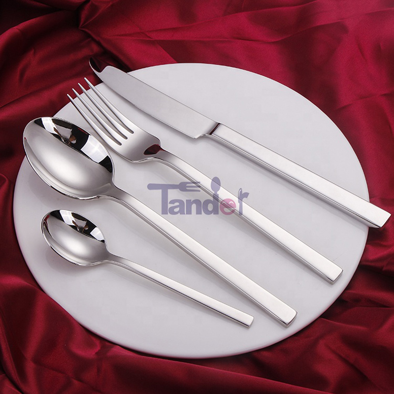 posate in acciaio inox posate da tavola 4 pezzi per ricevimento di nozze