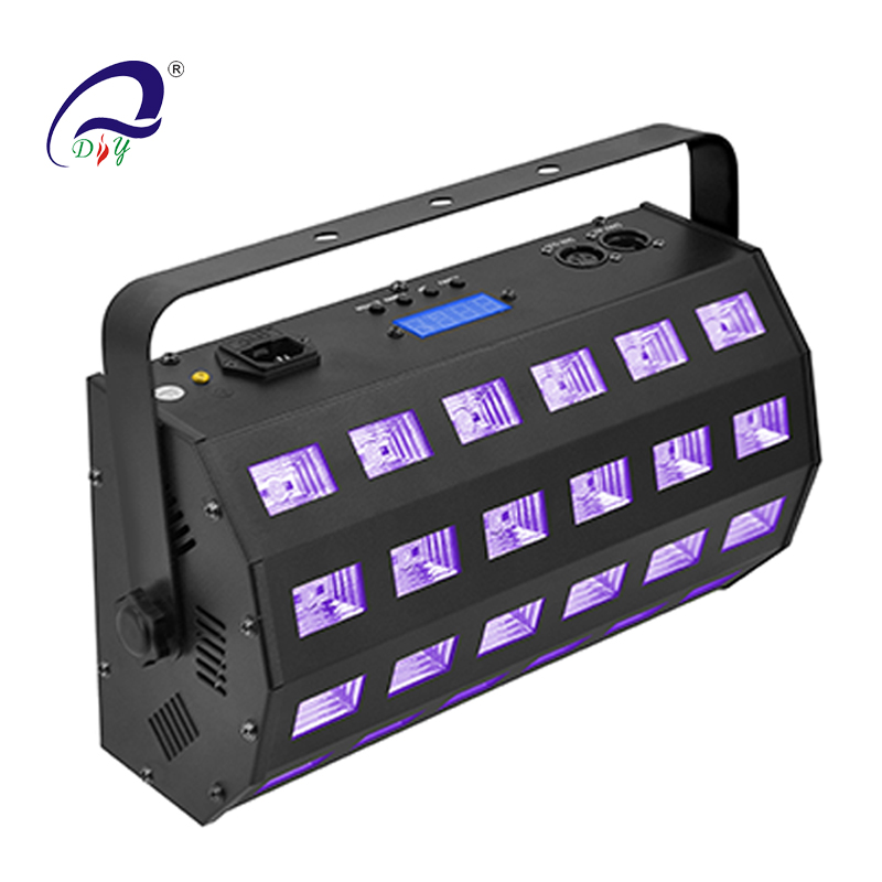 LED-UV24DMX LED lampada UV nero scuro per disco e Natale