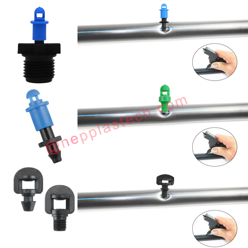 mini nebulizzatori in linea per nebulizzatori rifrattivi per micro irrigazione per alberi da frutto per frutteto