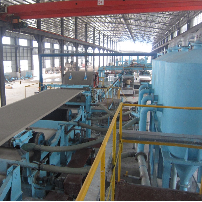 Totalmente Automatico Calcium Silicato Board Manufacturing Machinery