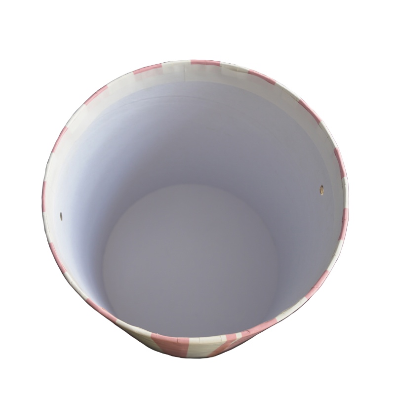 GL_PA0027 scatola tubo tondo fiore scatola di cartone per bambini vestito