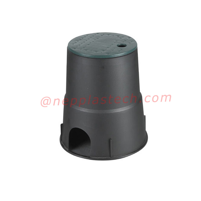 sistema di irrigazione automatica solare paesaggio 6 10 12 pollici valvola di plastica e scatola contatore dell'acqua