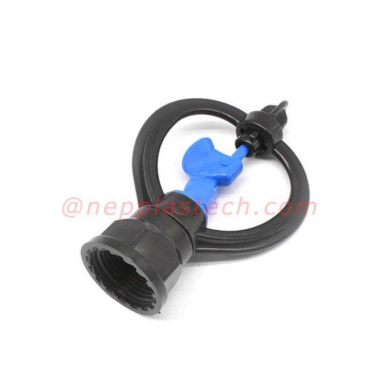 agricoltura attrezzature per l'irrigazione a spruzzo irrigatori rotanti da 1\/2 pollice irrigazione per arbusti irrigatori a turbina a media distanza