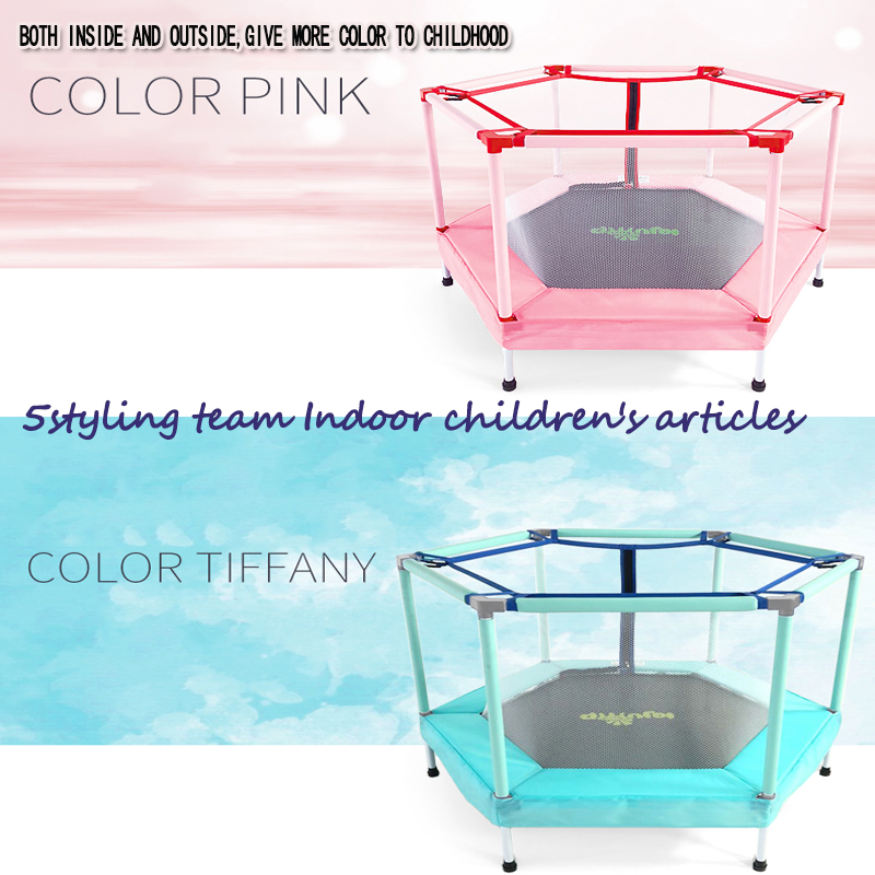 Trampolino americano che rimbalza per bambini, interno ed esterno, letto rimbalzante, protezione rete, letto rimbalzante, letto rimbalzante, giocattoli