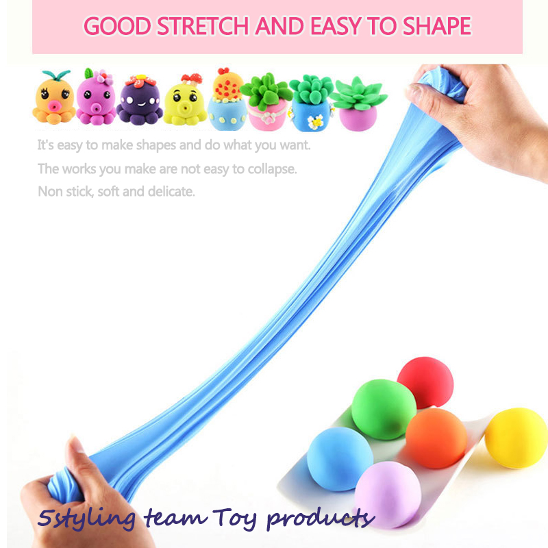 Vendita diretta in fabbrica argilla ultraleggera 24 colori vestito argilla bambini fai da te stucco giocattolo spazio all'ingrosso fango colorato