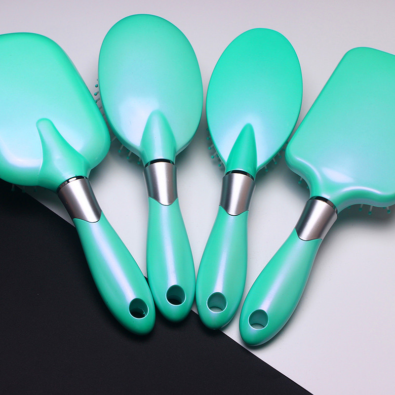 Luxurious Detonante shell Mermaid Hair Brush Electroplating Hair Floral Hair Combs Beauty Care Highlight Combs per Hair Clipper