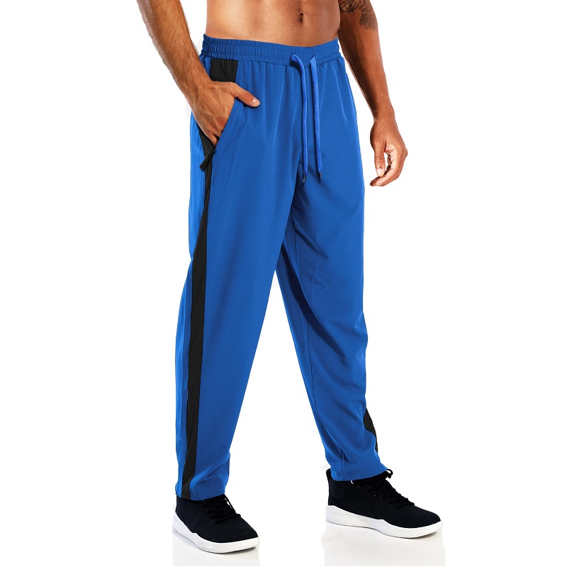 Produttore per eseguire Drawstring Drawstring Cheap Men Pants Poliestere Spandex Mens Gym Summer Trousers