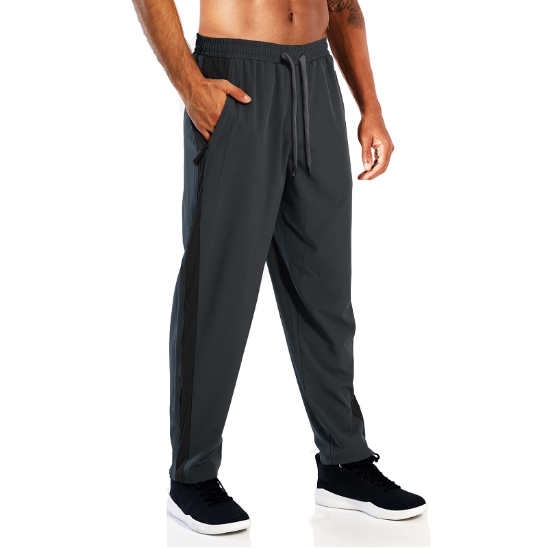 Produttore per eseguire Drawstring Drawstring Cheap Men Pants Poliestere Spandex Mens Gym Summer Trousers