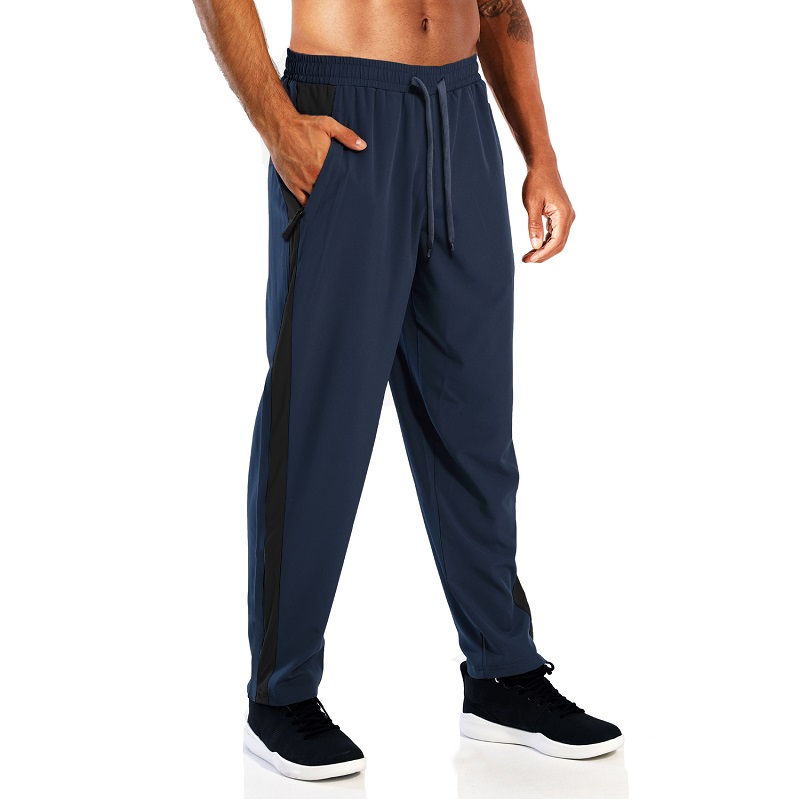 Produttore per eseguire Drawstring Drawstring Cheap Men Pants Poliestere Spandex Mens Gym Summer Trousers