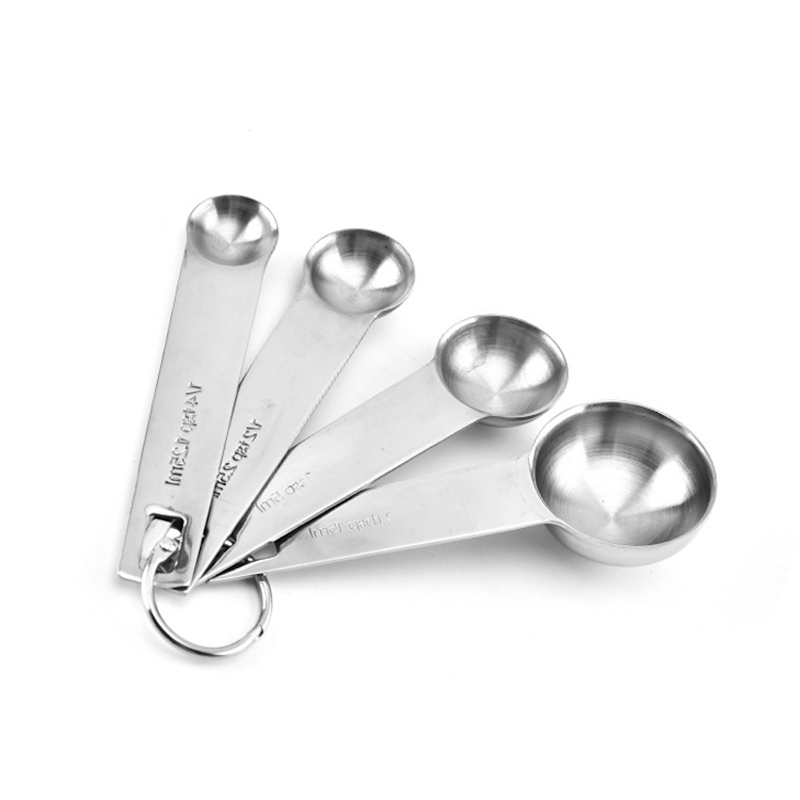 strumenti di cottura cucchiai misurini Set da 4/5 pezzi set di misurini in acciaio inossidabile