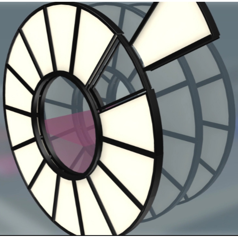 Filtro a disco di tipo completamente chiuso