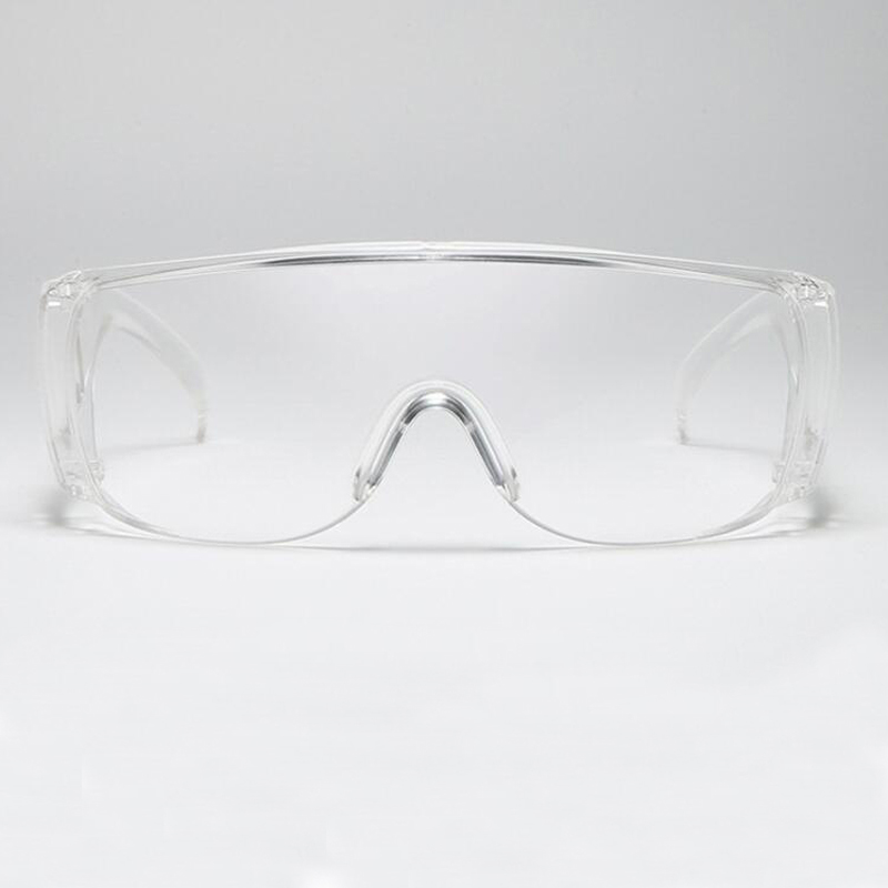 occhiali protettivi antipolvere e antispruzzo