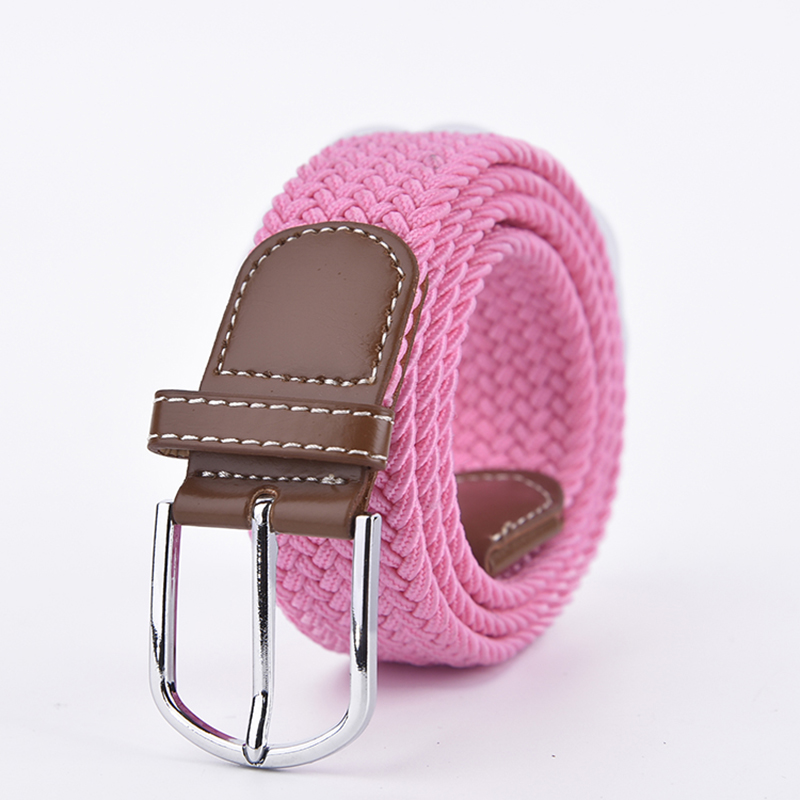 Cintura da donna intrecciata di alta moda colorata intrecciata di alta qualità per abito