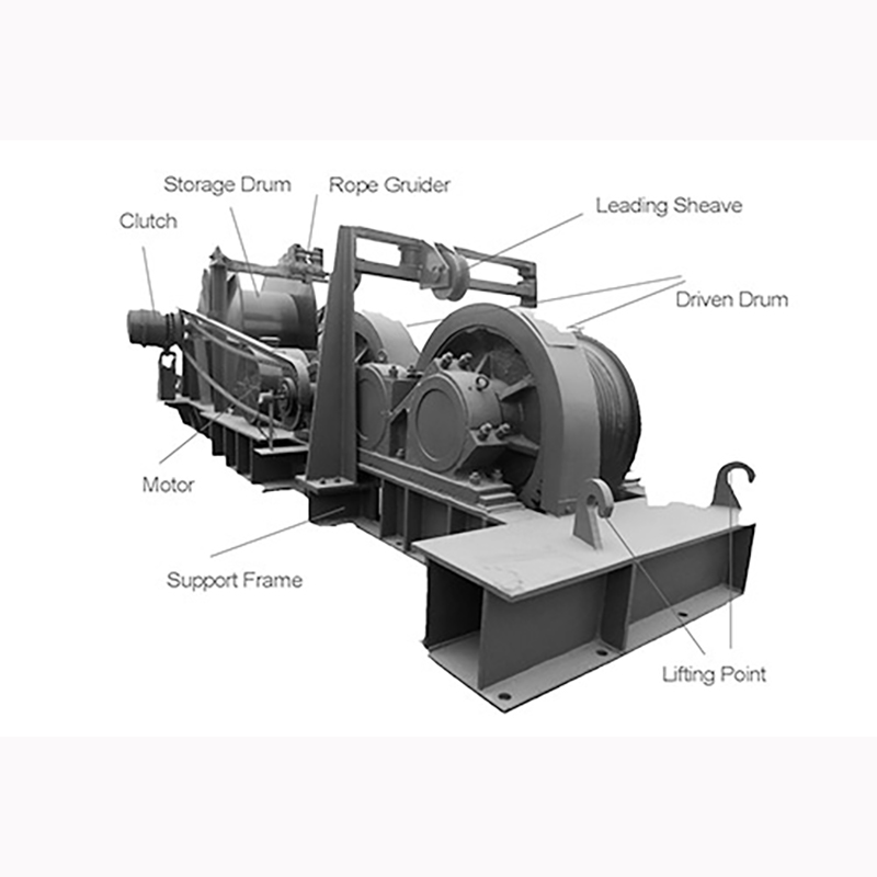 JMM Large Capacity Frigtion Winch