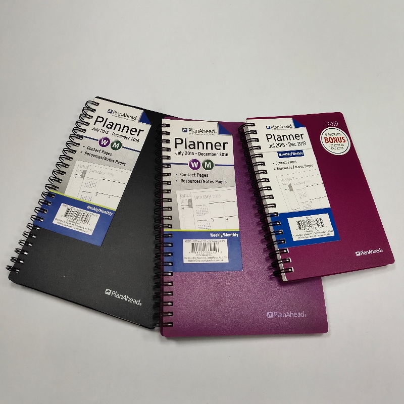 Notebook da riunione con logo personalizzato con rilegatura a spirale