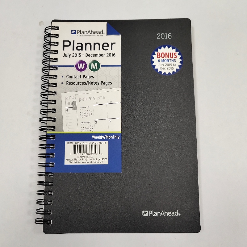Notebook da riunione con logo personalizzato con rilegatura a spirale