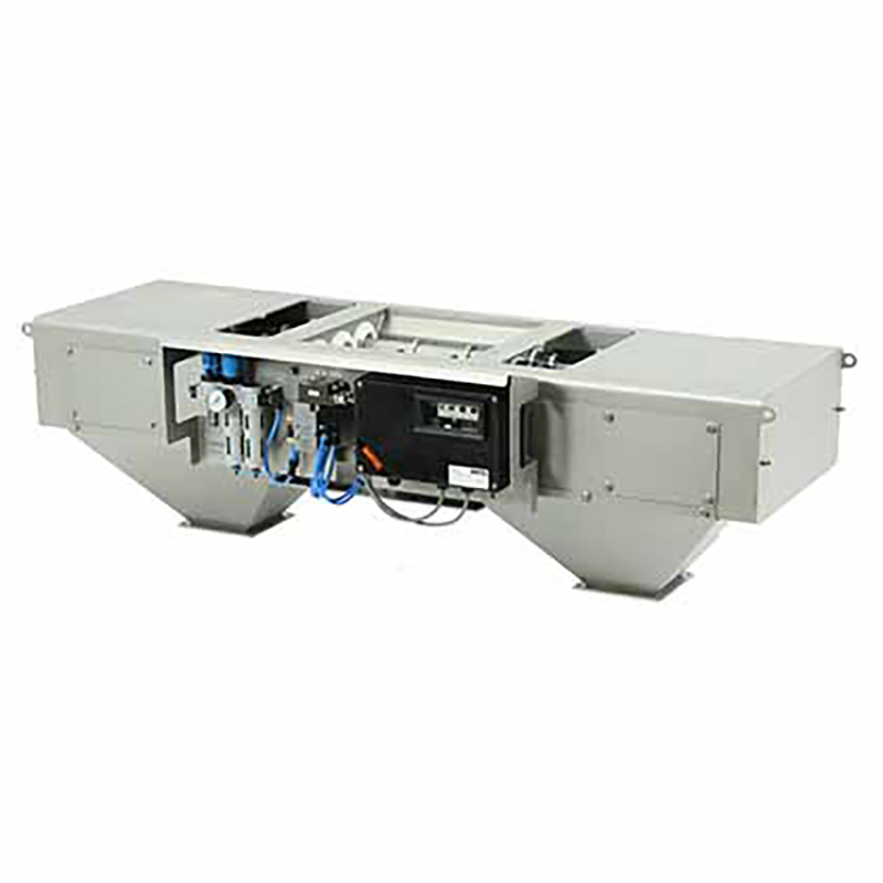 Program comandato di pulizia automatica separatore elettrico magnetico