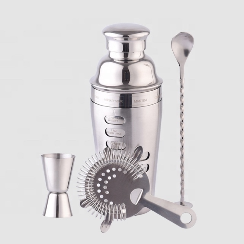 700ml barra in acciaio inossidabile set di cocktail shaker professionista barman