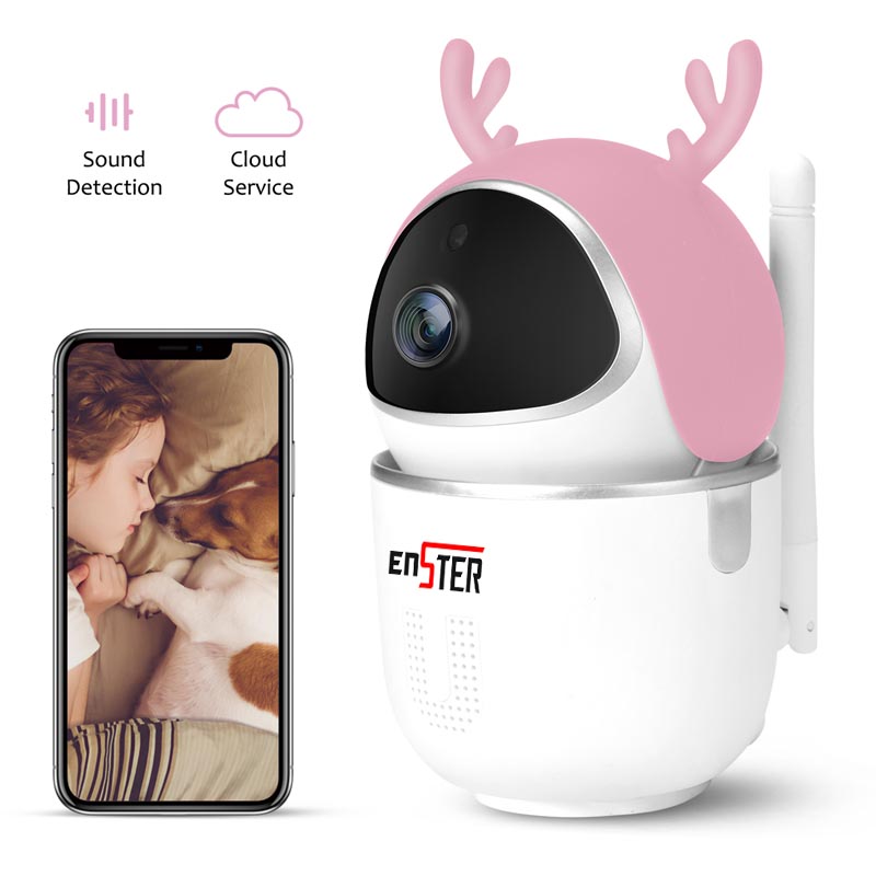 2MP 1080P HD Smart Home AI Wireless Pan Tilt IP Camera