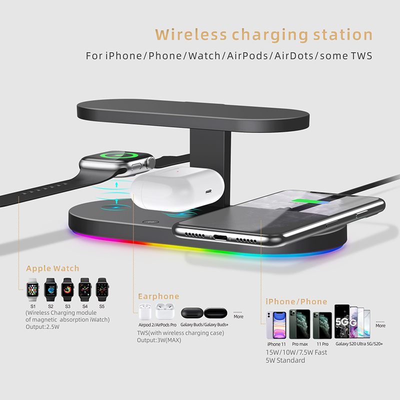 Sterilizzatore UV e caricabatterie wireless