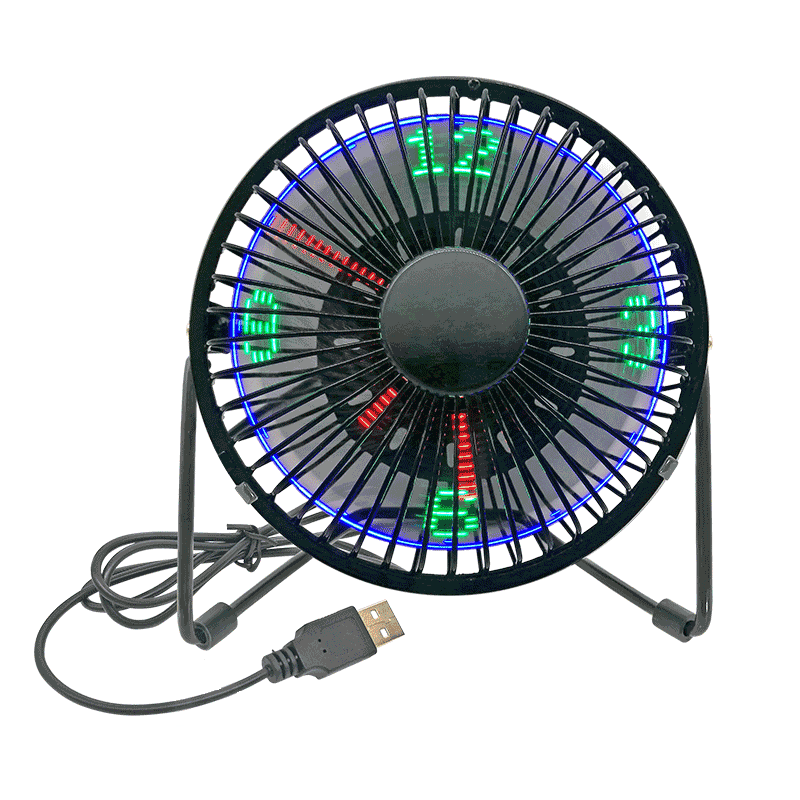 Ventilatore LED USB da tavolo (4 pollici) 4A