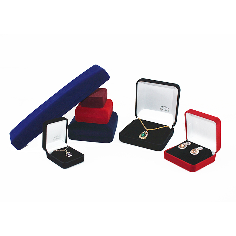 Scatola regalo di gioielli scatola di velluto