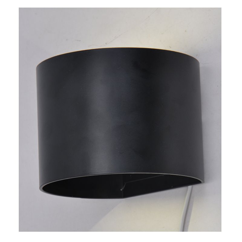 Lampada a muro ad arco LED con conducente a LED, luce in alto e in basso