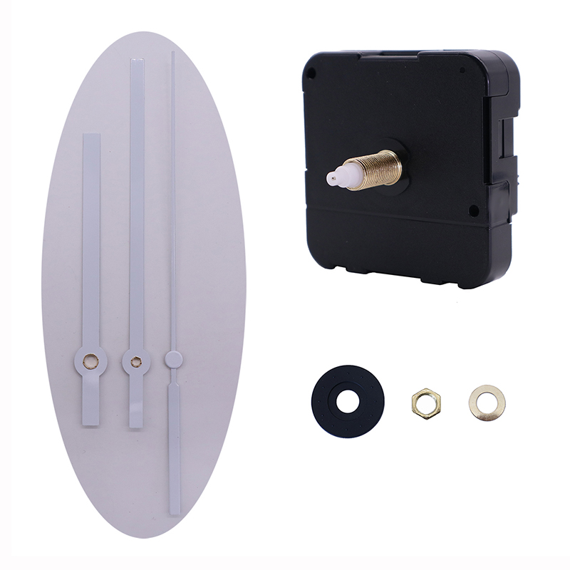 HR1688-23mm macchina orologio a muro e HR9865 HR139 lancette dell'orologio bianco