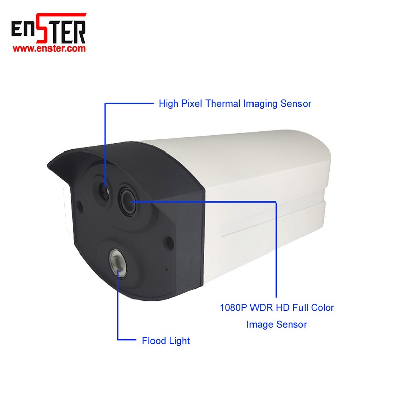 Termale &optical Bi-spettro di rete Bullet Camera