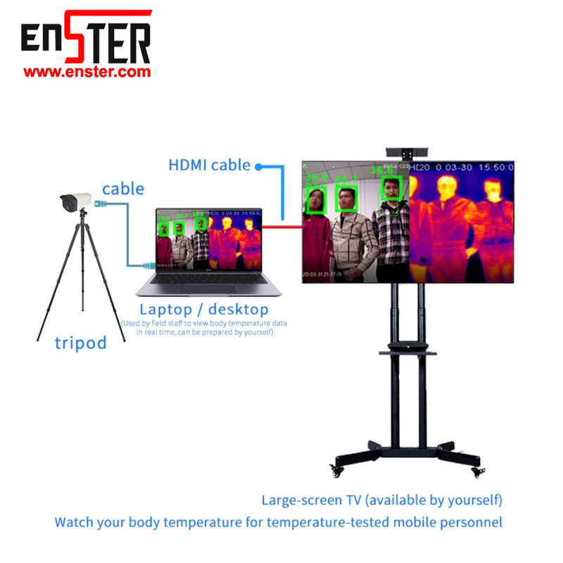 Termale &optical Bi-spettro di rete Bullet Camera