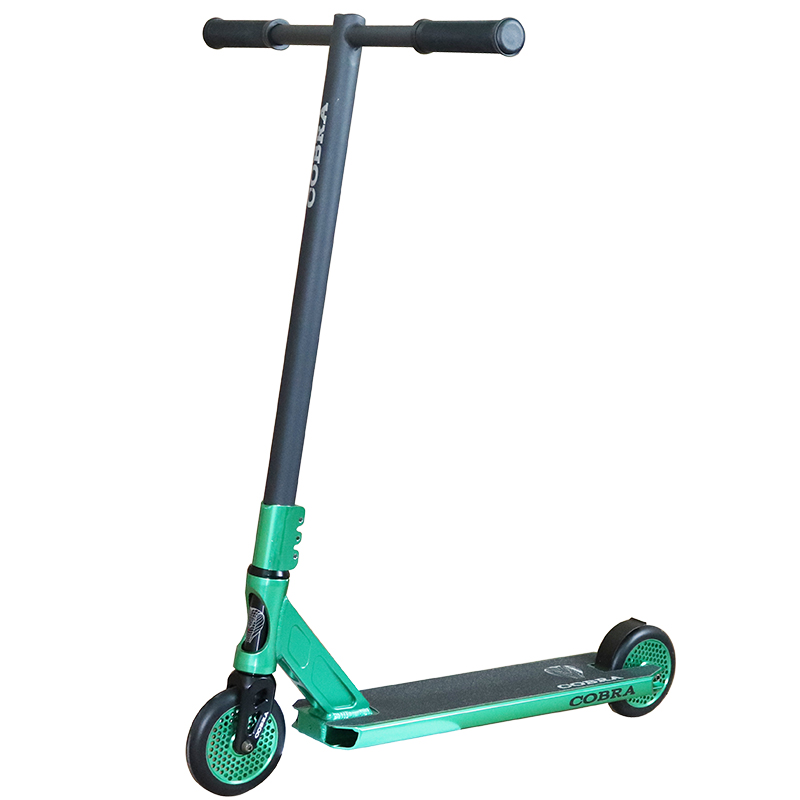 120mm stunt scooter (verde anodizzato)