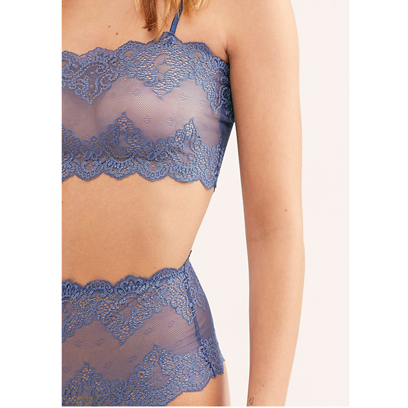 Così Fine Lace High-Waist Thong Underwear set