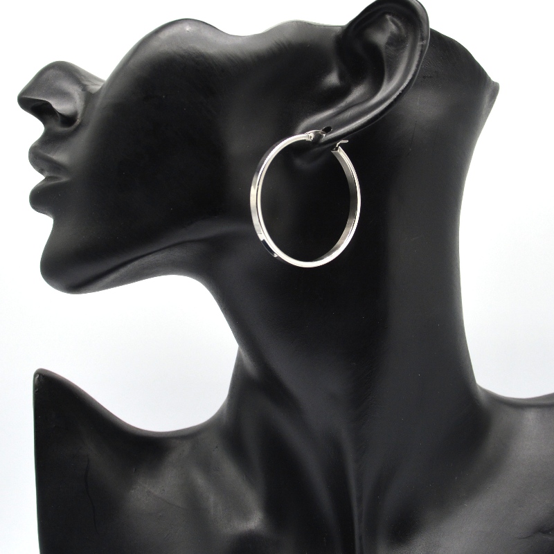 Acciaio inox rotondo Earring rfbear1656