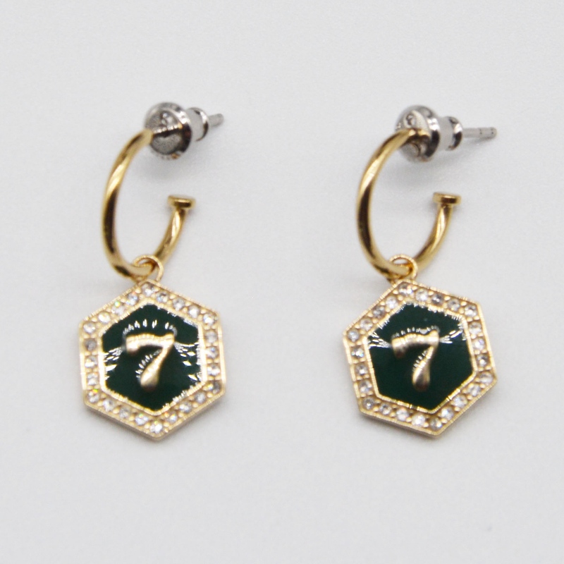 Fashion Jewelry, gioielli in acciaio inox, orecchini in acciaio inox, orecchini di diamanti, strass, Zircon rfbeart0065