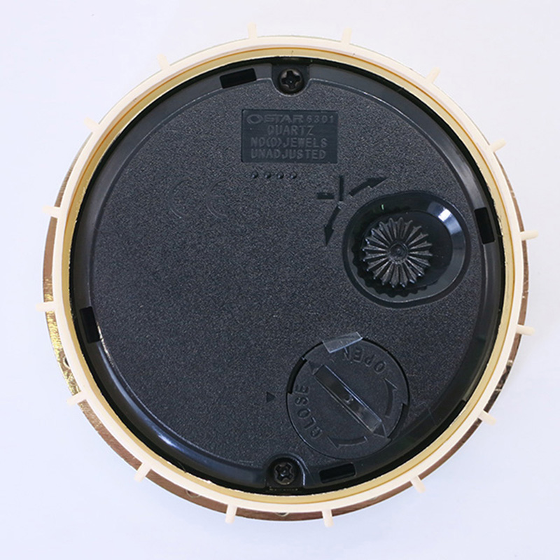 diametro 61mm oro orologio in plastica romana