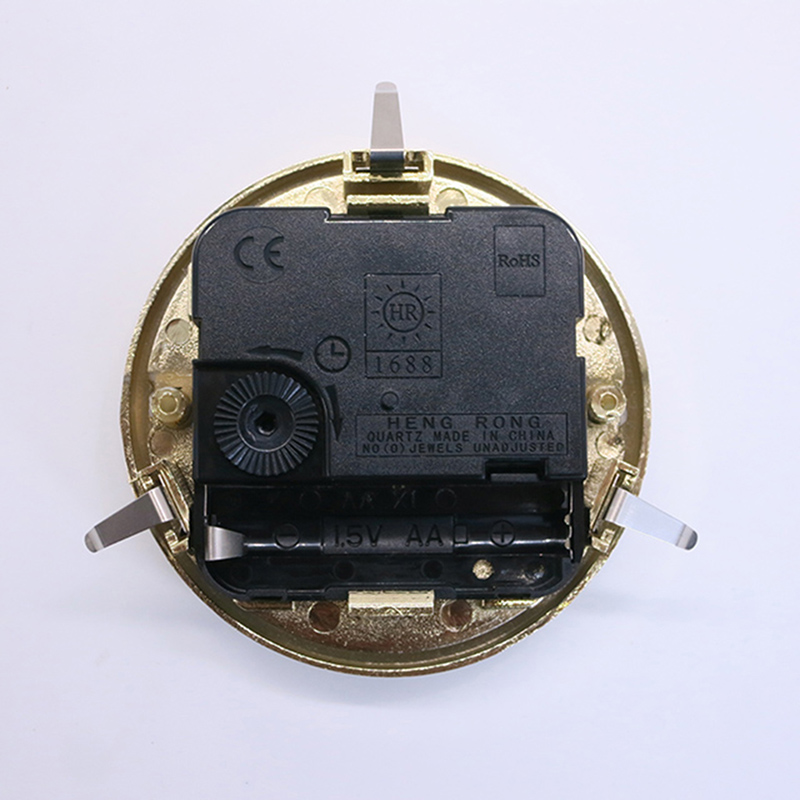 inserto per orologio da parete in oro diametro 75 mm