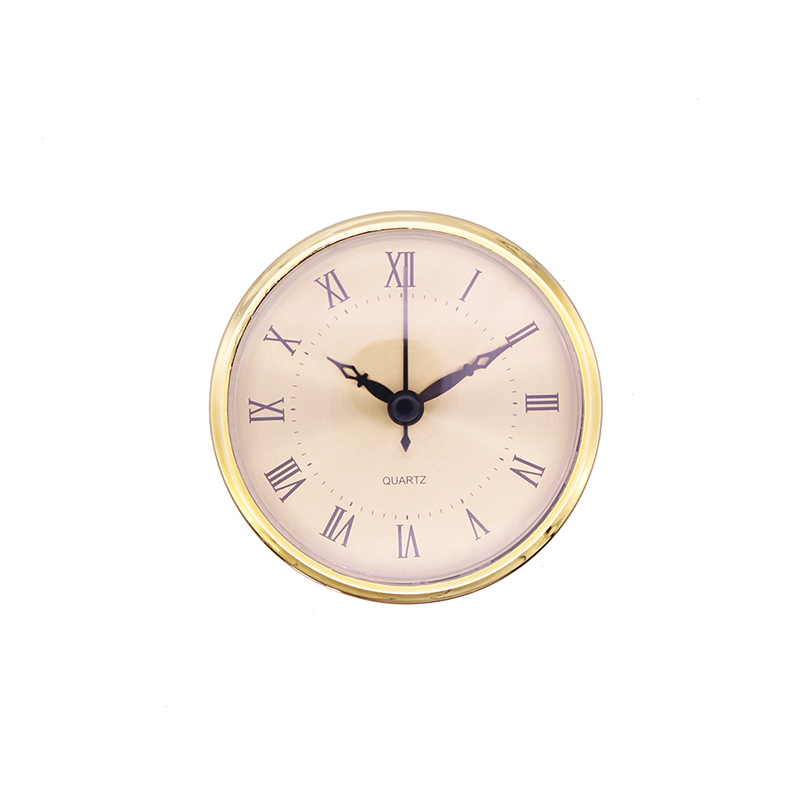 Inserto per orologio da parete in oro romano con fondo dorato da 90 m