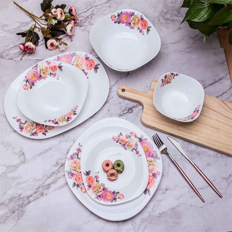 20F &piazza Cena Set Residt Opal Glassware