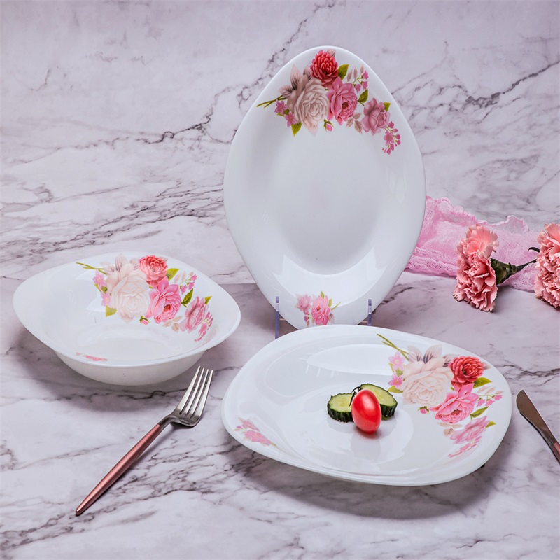 20F &piazza Cena Set Residt Opal Glassware