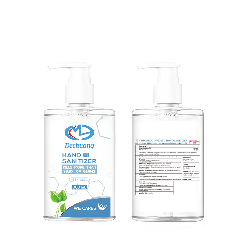 300ml 75% Alcol gel disinfettante a mano istantaneo