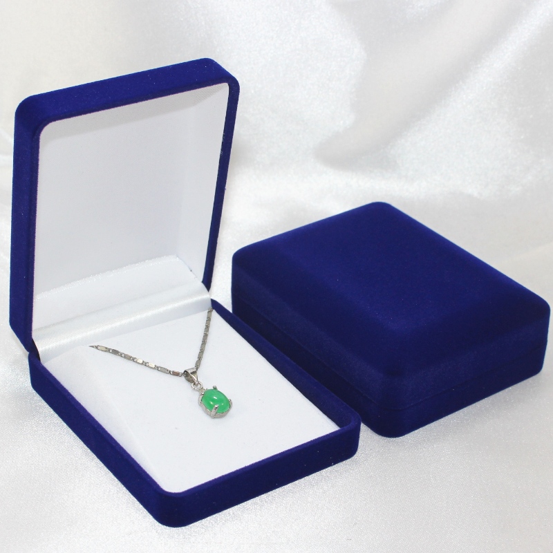 Articolo D-22B Scatola rotonda in velluto per monete, collana e stemma, mm. 70 * 90 * 30, pesa circa 60 g