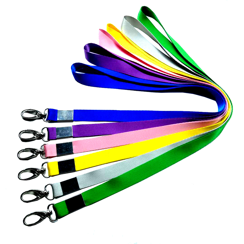 Vendita diretta di stabilimenti all'ingrosso certificati di lanyard personalizzati di nylon lanyard stampabile logo